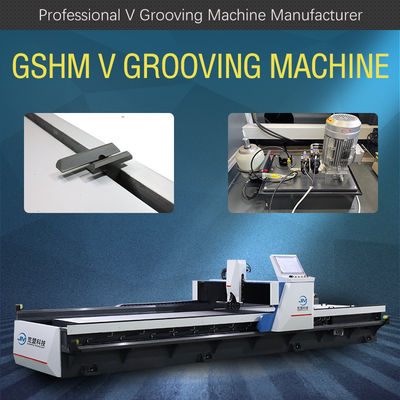 کیفیت  Hydraulic V Cutting Machine For Shower Room Frames High Speed V Grooving Machine کارخانه