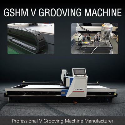 دستگاه شیار 4000 میلی متری برای دستگاه برش Cnc V ورق فلز فولاد ضد زنگ