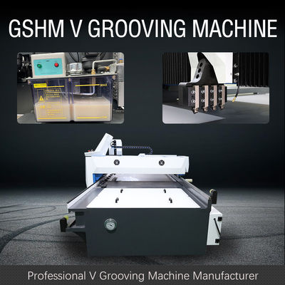 دستگاه برش دیوار پرده فلزی CNC V دستگاه شیار ورق فلزی ساینیج 1532