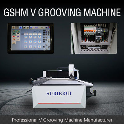 دستگاه شیار CE V برای ساخت تابلوهای فلزی دستگاه شیار CNC V