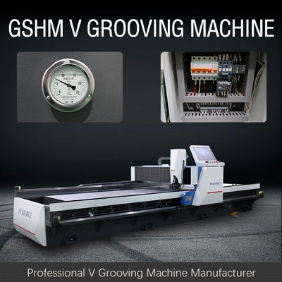 دستگاه برش دیوار پرده فلزی CNC V دستگاه شیار ورق فلزی ساینیج 1532