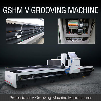 دستگاه شکاف دار دکوری استیل ضد زنگ دستگاه شیار CNC V عمودی 1560