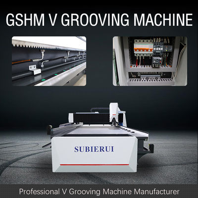 Anti Skateboard Horizontal V Cutting Machine V Groover Machine for Ornament Industry 1240