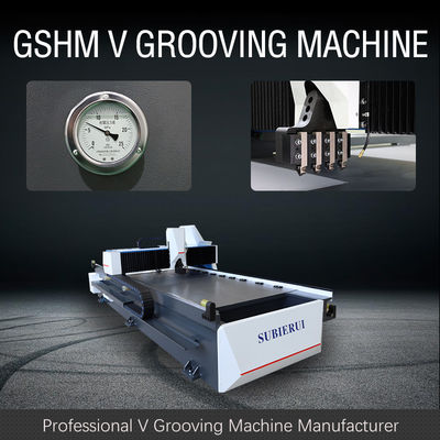 دستگاه شیار 1232 CNC V برای تابلوهای دیوار پرده ورق فلزی