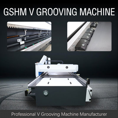 Anti Skateboard Horizontal V Cutting Machine V Groover Machine for Ornament Industry 1240