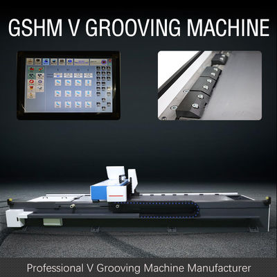 Anti Skateboard Horizontal V Cutting Machine V Groover Machine for Ornament Industry 1240
