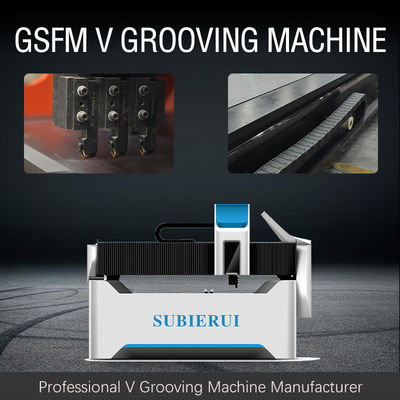 High Speed ​​Auto V Grooving Machine Anti Skateboard Metal Grooving Machine 1232