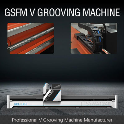 دستگاه شیار زنی هیدرولیک CNC V برای دستگاه شیار زنی ورق تزئینی خانه 1560