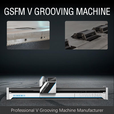 دستگاه شیار زنی هیدرولیک CNC V برای دستگاه شیار زنی ورق تزئینی خانه 1560