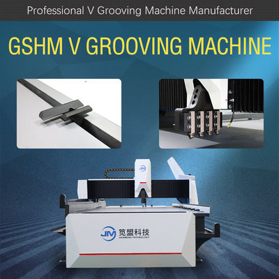 دکور استنلس استیل V Groover Machine Grooving Machine For Sheet Metal
