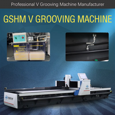 دکور استنلس استیل V Groover Machine Grooving Machine For Sheet Metal