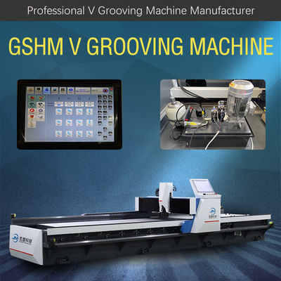 Metal Artwork V Groove Cutter Machine 1500mm X 3050mm Auto V Grooving Machine