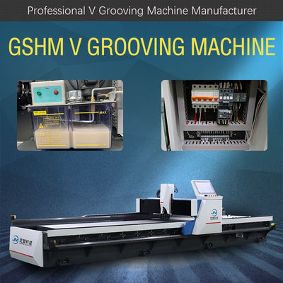 دستگاه برش شیار CE V برای دستگاه شیار CNC V طراحی فلز زینتی