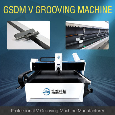 دستگاه برش اتوماتیک CNC ورق فلز درب دستگاه V Groove Cutter Door Industry