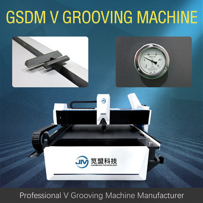 دستگاه برش اتوماتیک CNC ورق فلز درب دستگاه V Groove Cutter Door Industry