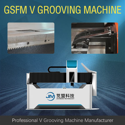 دستگاه برش افقی CNC V دستگاه گروور برای پانل های دیوار پرده فلزی 1560