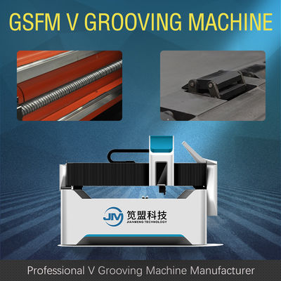 دستگاه برش ورق فلز CNC 1250 میلی متری ضد اسکیت برد V Groover دستگاه