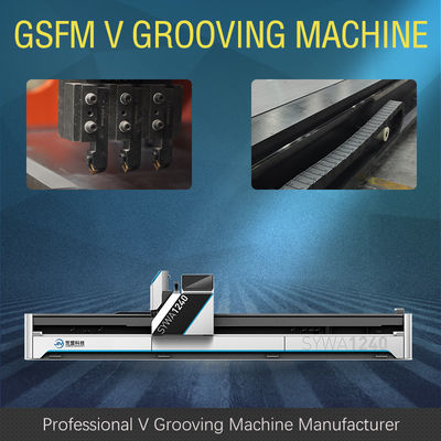 ماشین برش CNC V عمودی V Groove Machine برای تولید تابلوهای فلزی 1240