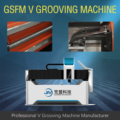 دستگاه برش ورق فلز CNC 1250 میلی متری ضد اسکیت برد V Groover دستگاه