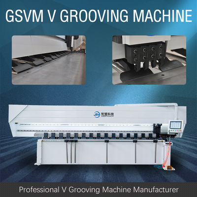 دستگاه شیار CNC V دقیق برای نمایشگر دستگاه برش عمودی V 1225