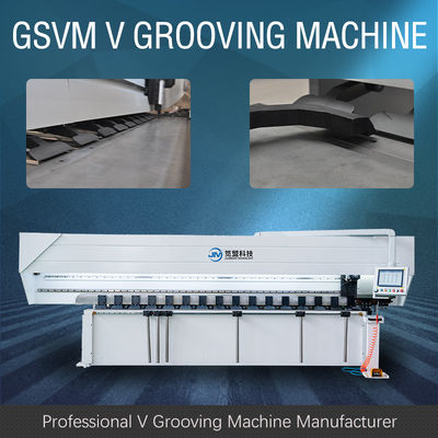 دستگاه شیار زنی برقی عمودی دستگاه شیار CNC V برای اقلام دکوراسیون منزل
