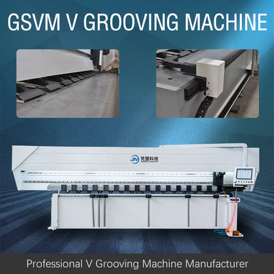 دستگاه شکاف هیدرولیک V برای پردازش فلز 1232 دستگاه شیار CNC V
