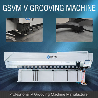 دستگاه شکاف هیدرولیک V برای پردازش فلز 1232 دستگاه شیار CNC V