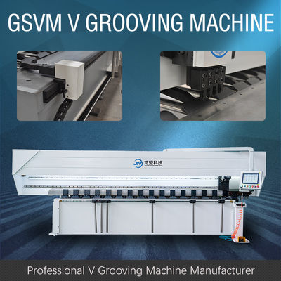 دستگاه شکاف هیدرولیک V برای پردازش فلز 1232 دستگاه شیار CNC V