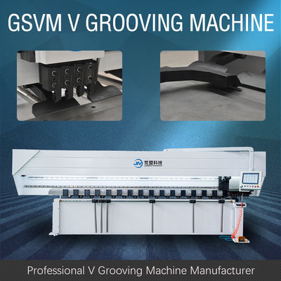 Precision V Groove Cutting Machine دستگاه برش افقی V برای Display Prop