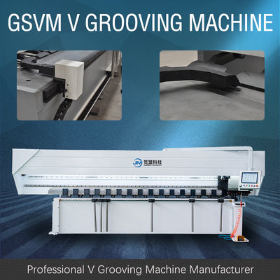 Precision V Groove Cutting Machine دستگاه برش افقی V برای Display Prop