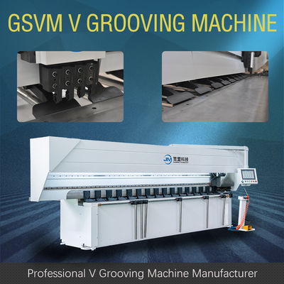 Precision V Groove Cutting Machine دستگاه برش افقی V برای Display Prop